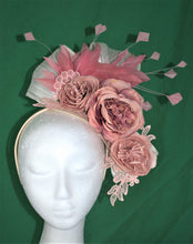 Load image into Gallery viewer, Blush pink floral headband