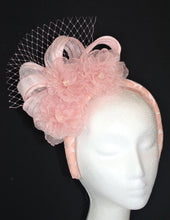 Load image into Gallery viewer, Pale pink peach heart headband