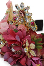 Load image into Gallery viewer, Pink gemstone crown